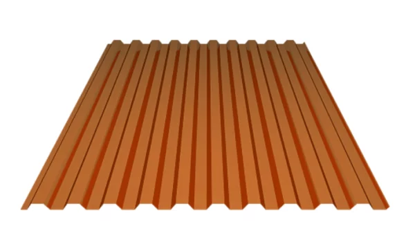 Профнастил C-21 Полиэстр 0.45 мм ГОСТ RAL 2004 Чистый оранжевый-1 Профнастил C-21 Полиэстр 0.45 мм ГОСТ RAL 2004 Чистый оранжевый-1