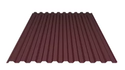 Профнастил C-21 Полиэстр 0.45 мм ГОСТ RAL 3009 Красная окись