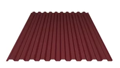 Профнастил C-21 NormanMP 0,5 мм RAL 3011 Красно-коричневый