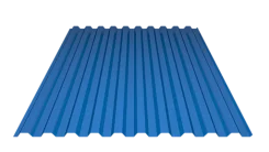 Профнастил C-21 Полиэстр 0,5 мм ТУ RAL 5005 Синий насыщенный