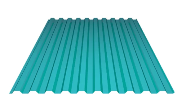 Профнастил C-21 Полиэстр 0,5 мм ТУ RAL 5021 Синяя вода-1 Профнастил C-21 Полиэстр 0,5 мм ТУ RAL 5021 Синяя вода-1