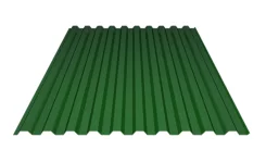 Профнастил C-21 Полиэстр 0.45 мм ГОСТ RAL 6002 Зеленый лист