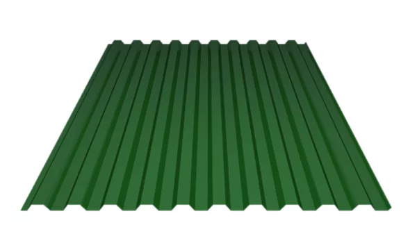 Профнастил C-21 Полиэстр 0.45 мм ГОСТ RAL 6002 Зеленый лист-1 Профнастил C-21 Полиэстр 0.45 мм ГОСТ RAL 6002 Зеленый лист-1
