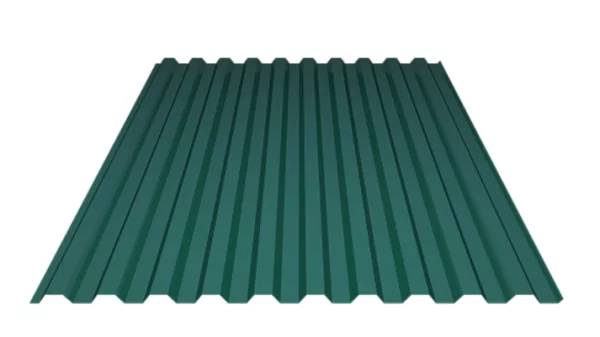 Профнастил C-21 Полиэстр 0.45 мм ГОСТ RAL 6005 Зеленый мох-1 Профнастил C-21 Полиэстр 0.45 мм ГОСТ RAL 6005 Зеленый мох-1