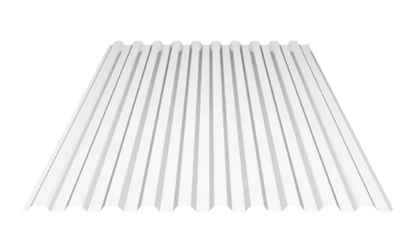 Профнастил C-21 Полиэстр 0,5 мм ТУ RAL 9003 Сигнально белый-1 Профнастил C-21 Полиэстр 0,5 мм ТУ RAL 9003 Сигнально белый-1