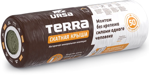 Утеплитель URSA Terra 35 QN Скатная крыша 200 мм-1