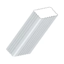 Труба водосточная 76х102х2000 Бюджет