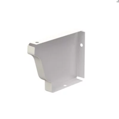 Заглушка желоба 120х86 левая белая Модерн Заглушка желоба 120х86 левая белая Модерн