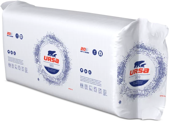 Утеплитель URSA GEO П-15 100 мм-1 Утеплитель URSA GEO П-15 100 мм-1