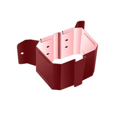 Держатель трубы 76х102 на дерево Вишня Модерн Держатель трубы 76х102 на дерево Вишня Модерн