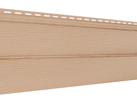 Сайдинг Ю-Пласт Блок-Хаус Бежевый-1 Сайдинг Ю-Пласт Блок-Хаус Бежевый-1