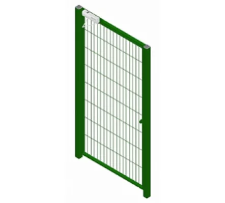 3д забор калитка Эко 1000*2000 ПП RAL6005 Зеленая-1 3д забор калитка Эко 1000*2000 ПП RAL6005 Зеленая-1