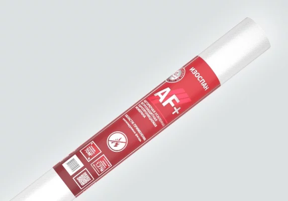 Негорючая ветрозащитная паропроницаемая мембрана Изоспан AF+-1 Негорючая ветрозащитная паропроницаемая мембрана Изоспан AF+-1