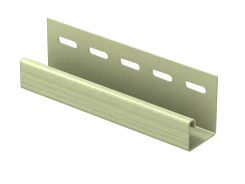 J-Планка Ю-пласт зеленая 3050 мм