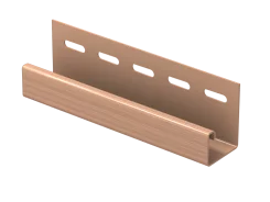 J-Планка Ю-пласт розовая 3050 мм