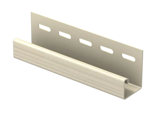 J-Планка Ю-пласт ванильная 3050 мм J-Планка Ю-пласт ванильная 3050 мм