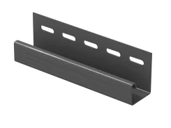 J-Планка Ю-пласт Графит 3050 мм