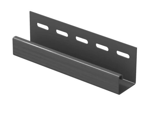 J-Планка Ю-пласт Графит 3050 мм J-Планка Ю-пласт Графит 3050 мм