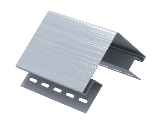 Наружный угол Ю-пласт голубой 3050 мм