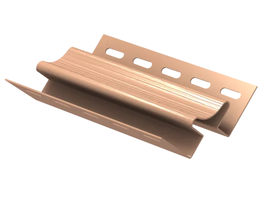 Внутренний угол Ю-пласт розовый 3050 мм Внутренний угол Ю-пласт розовый 3050 мм