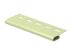 Завершающая планка Ю-пласт зеленый 3050 мм