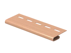 Завершающая планка Ю-пласт розовая 3050 мм