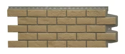 Фасадная панель GL Состаренный кирпич Элит Солома