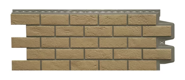 Фасадная панель GL Состаренный кирпич Элит Солома Фасадная панель GL Состаренный кирпич Элит Солома