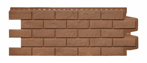 Фасадная панель GL Состаренный кирпич Стандарт Глина Фасадная панель GL Состаренный кирпич Стандарт Глина