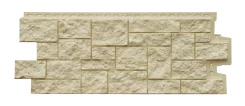 Фасадные панель GL Дикий камень Бежевый