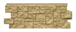 Фасадная панель GL Дикий камень Песочный