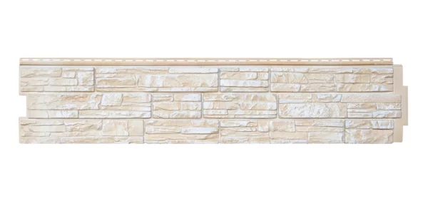 Фасадная панель GL Я-фасад Крымский сланец Слоновая кость Фасадная панель GL Я-фасад Крымский сланец Слоновая кость