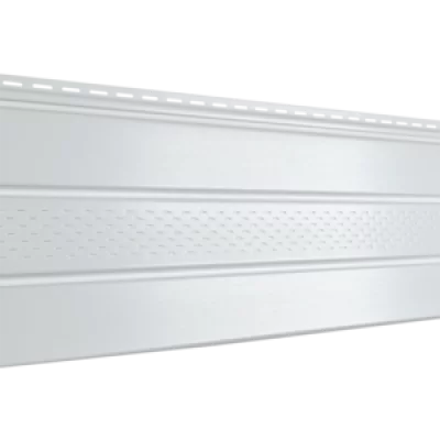Соффит частично перфорированный Ю-пласт PRO белый 3000 х 300 мм Соффит частично перфорированный Ю-пласт PRO белый 3000 х 300 мм