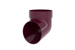 Колено сливное ПВХ Grand Line Стандарт Бордо