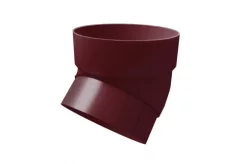 Колено трубы 45гр. ПВХ Grand Line Стандарт Бордо