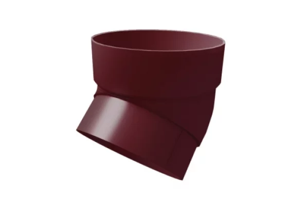 Колено трубы 45гр. ПВХ Grand Line Стандарт Бордо