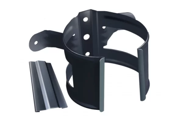 Кронштейн трубы на дерево 100мм Grand Line RAL 7024 Мокрый асфальт Кронштейн трубы на дерево 100мм Grand Line RAL 7024 Мокрый асфальт