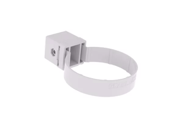 Хомут трубы ПВХ Grand Line Премиум Kliker Белый Хомут трубы ПВХ Grand Line Премиум Kliker Белый