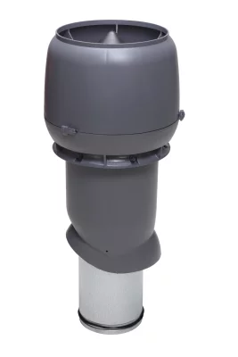 Изолированный вентиляционный выход с колпаком 160 мм RR23 Серый Изолированный вентиляционный выход с колпаком 160 мм RR23 Серый