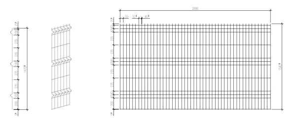 3д панели для забора 3 V3 2700*1470 3 мм Zn+ПП RAL8017 Коричневый шоколад-2 3д панели для забора 3 V3 2700*1470 3 мм Zn+ПП RAL8017 Коричневый шоколад-2