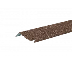 Планка примыкания с гранулятом Shinglas Бронзовый