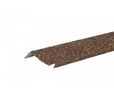 Планка примыкания с гранулятом Shinglas Бронзовый Планка примыкания с гранулятом Shinglas Бронзовый
