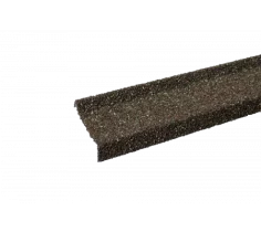 Планка примыкания с гранулятом Shinglas Коричнево-зеленый