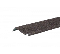 Планка примыкания с гранулятом Shinglas Коричнево-серый