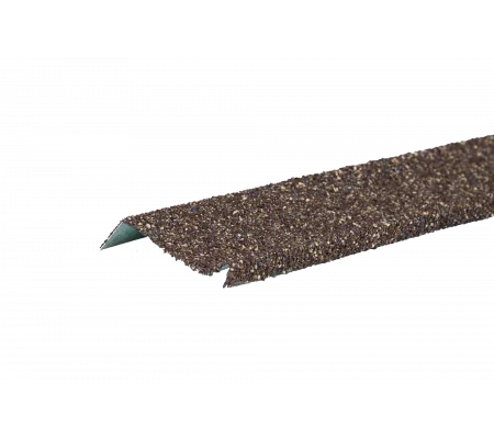 Планка примыкания с гранулятом Shinglas Медный Планка примыкания с гранулятом Shinglas Медный