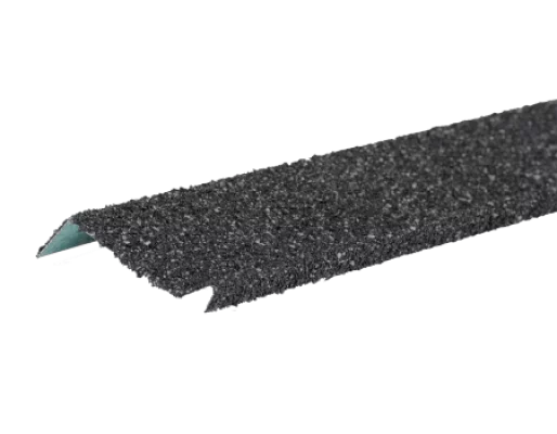 Планка примыкания с гранулятом Shinglas Серый Планка примыкания с гранулятом Shinglas Серый