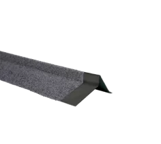 Планка торцевая с гранулятом Shinglas Серый левая