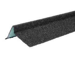Планка торцевая с гранулятом Shinglas Серый правая