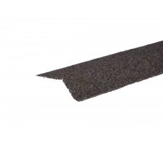 Планка карнизная с гранулятом Shinglas Коричнево-серый