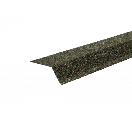 Планка карнизная с гранулятом Shinglas Оливковый Планка карнизная с гранулятом Shinglas Оливковый